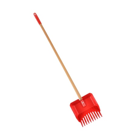 Miller Mfg Easy Scoop Pooper Scooper with Wooden Handle 2300